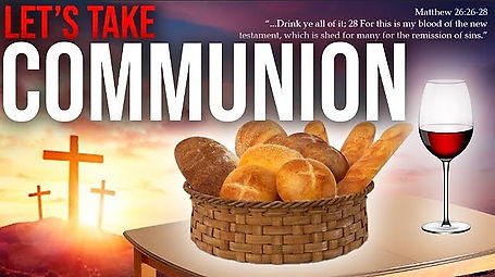 Let's share a meal with Jesus Christ! | Communion Service